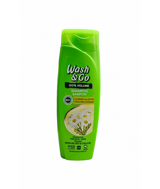 Wash&Go 360мл. Шампоан за обем с екстракт от лайка